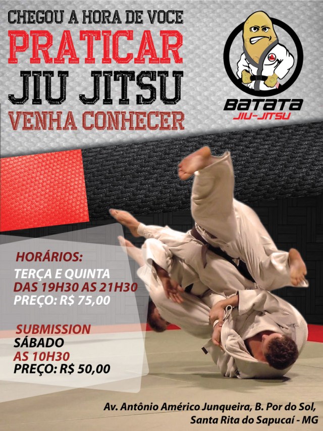 PRATIQUE JIU JITSU! PRATIQUE SAÚDE! PRIMEIRA AULA GRÁTIS!