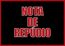 nota de repudio