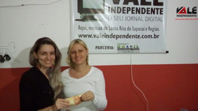 Kamila(Projeto Saveth Word) e Danieli Costanti(Corrente do Bem).