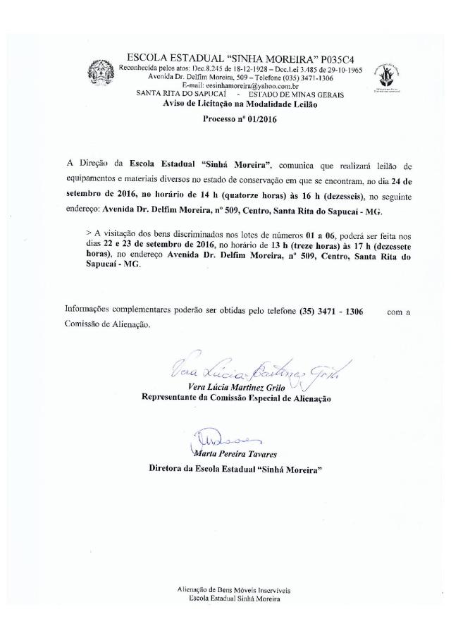 LEILAO BENS INSERVIVEIS