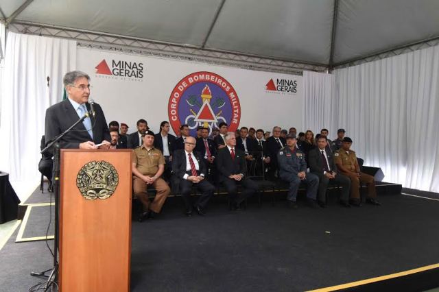 Governador Fernando Pimentel faz entrega de 35 unidades de resgate.21-02-2017-  Corpo de Bombeiros.Foto: Manoel Marques/imprensa-MG
