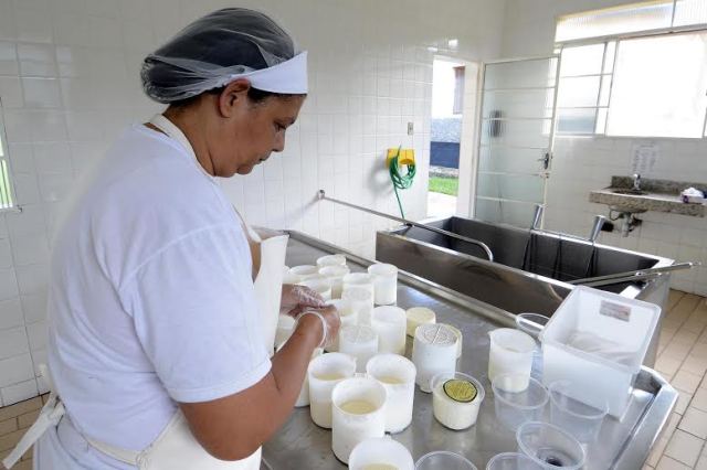 Produção de queijo pela agricultura familiar.Data: 09-02-17Local: VespasianoFoto: Omar Freire/Imprensa MG